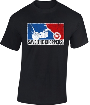 Preview: Save The Choppers! – T-Shirt ML-Logo Preview: Save The Choppers! – T-Shirt ML-Logo